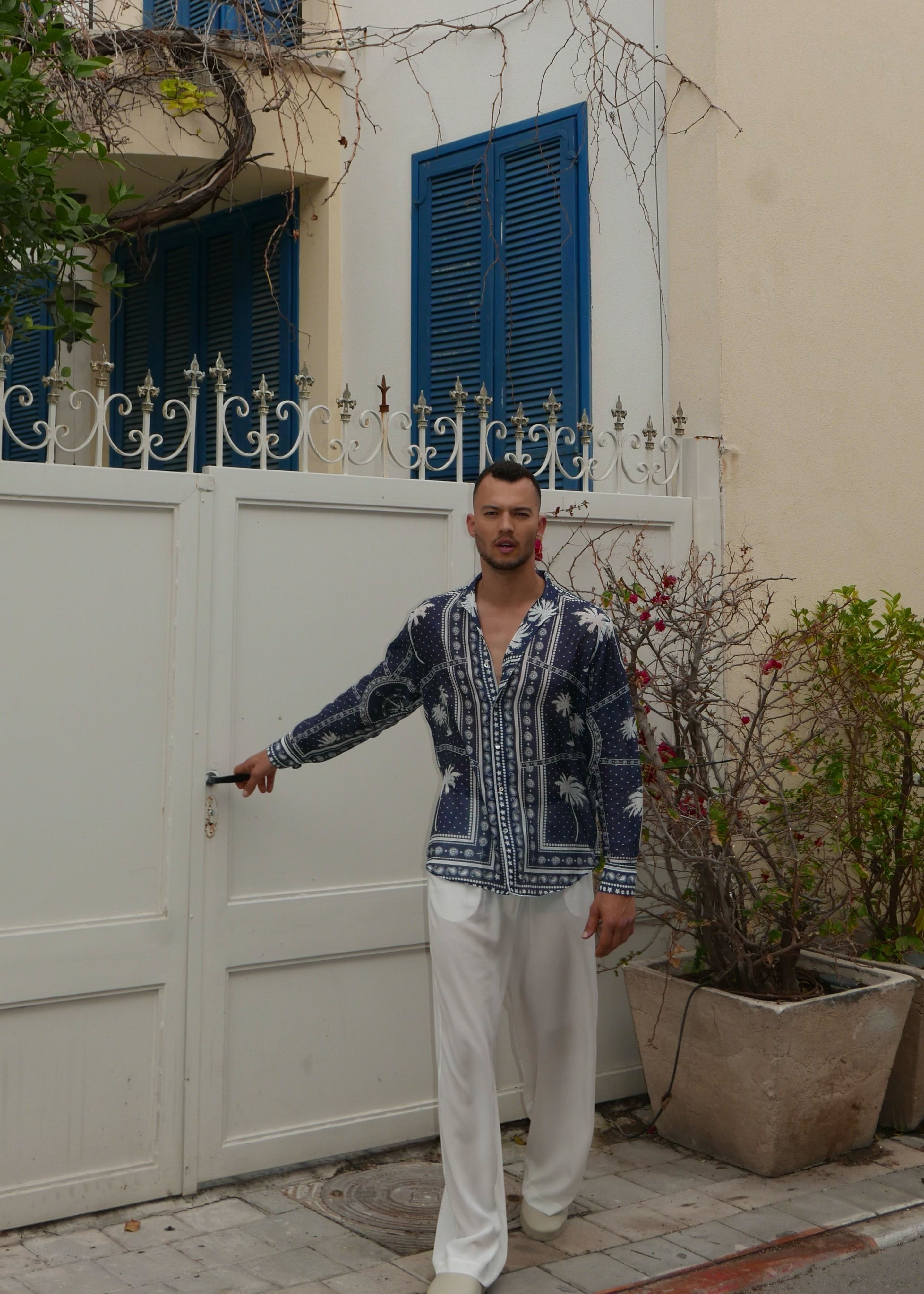 St Jean Shirt - Paradise Blues