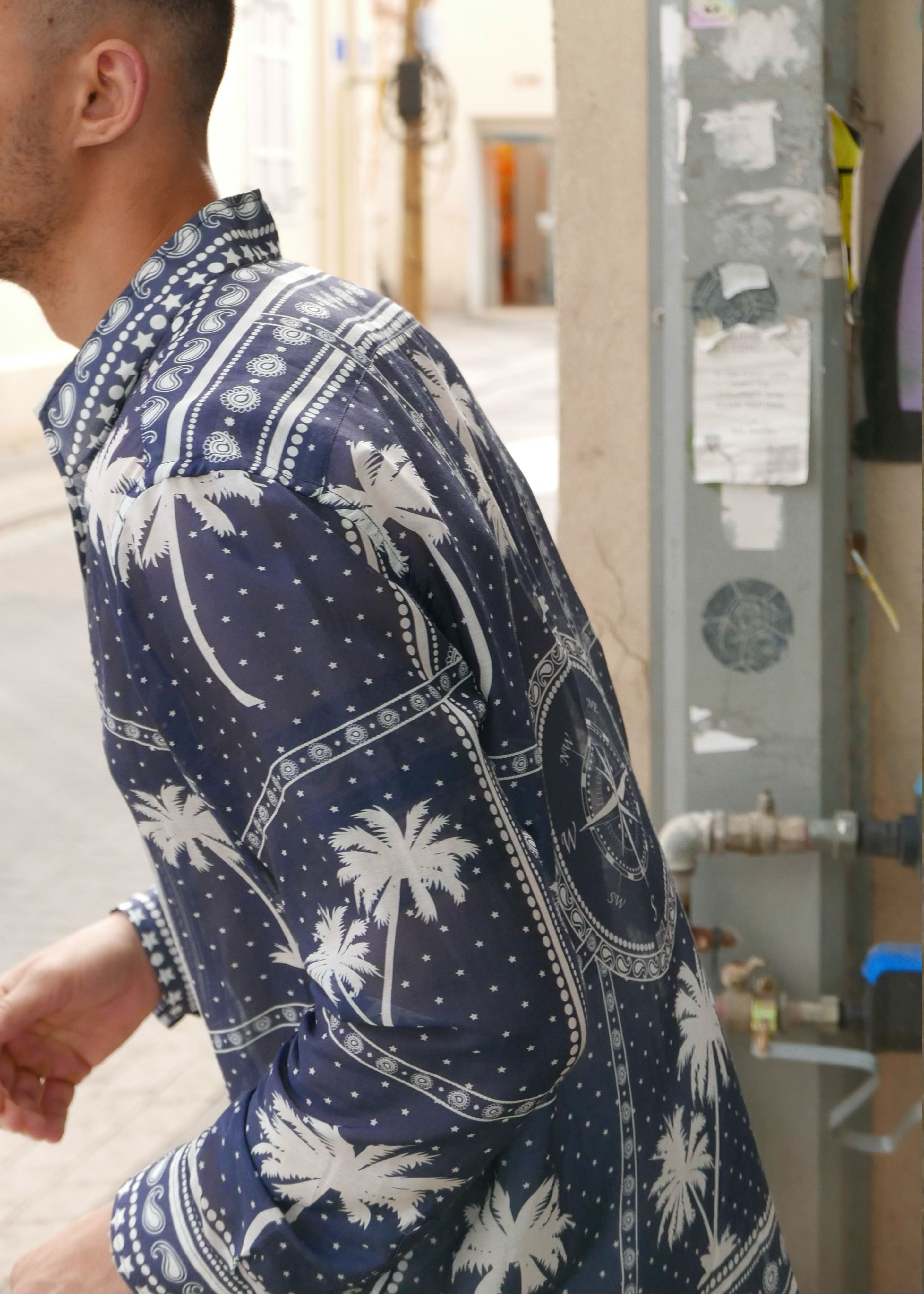 St Jean Shirt - Paradise Blues