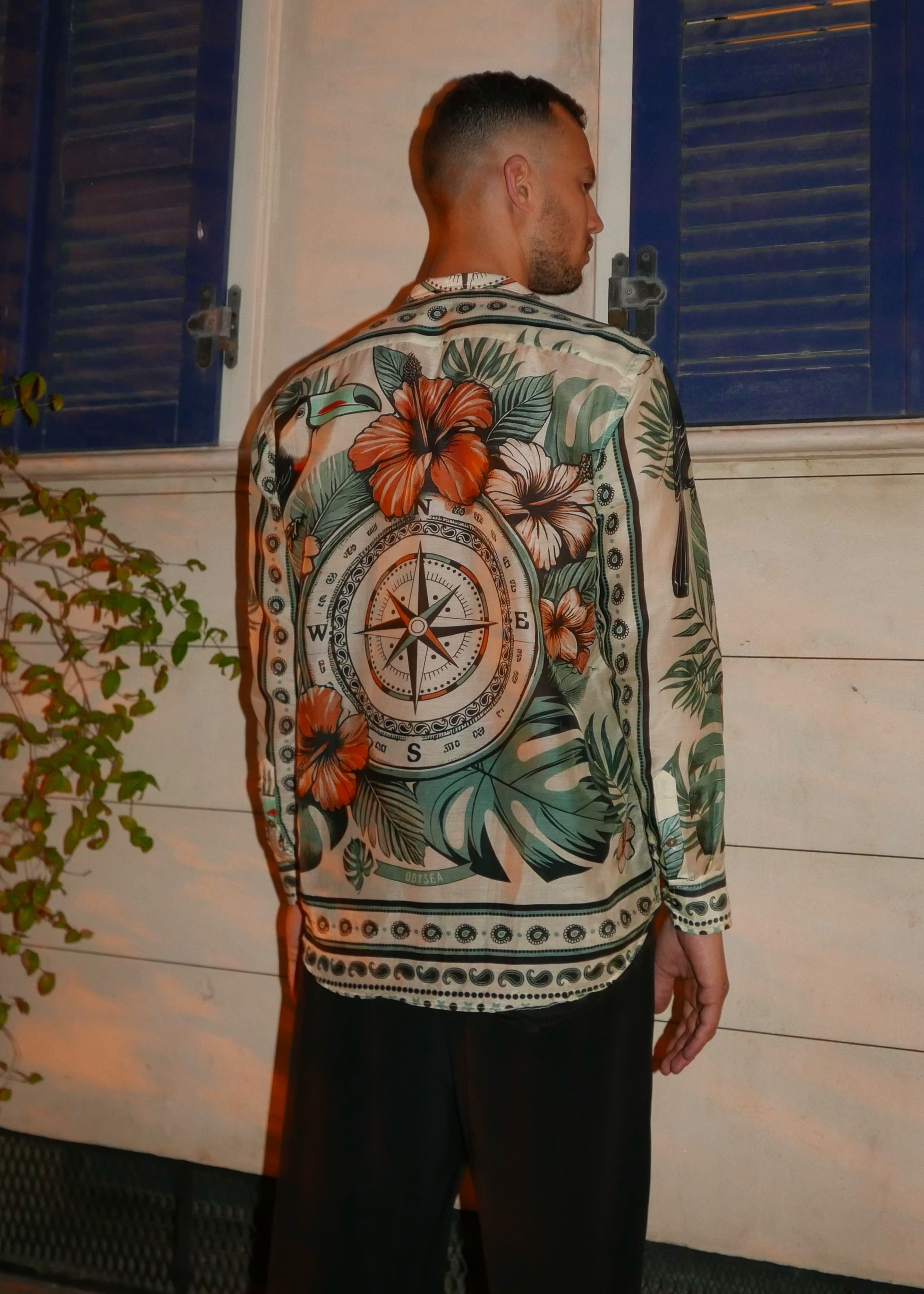 St Jean Shirt - Tropical Bandana