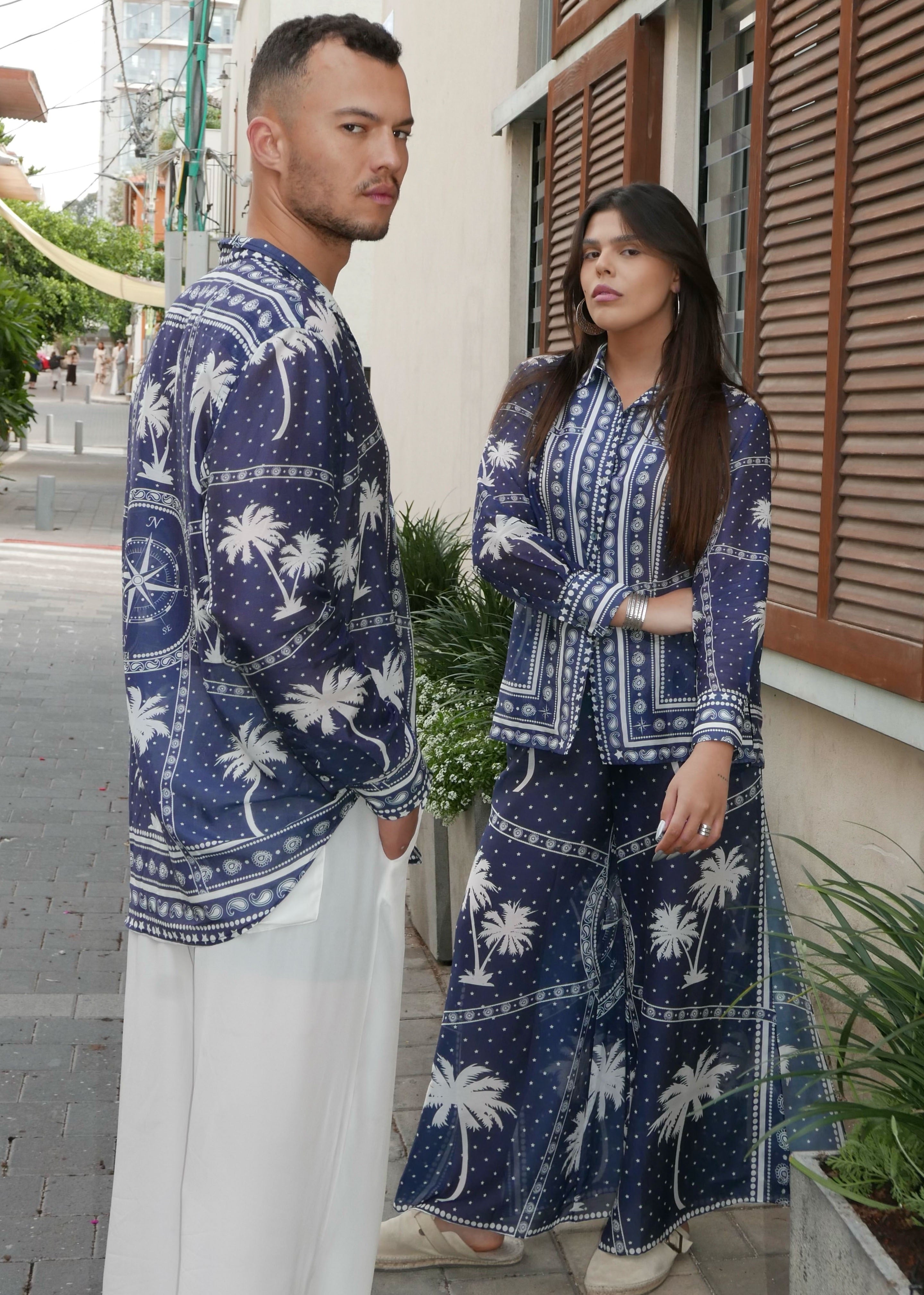 St Jean Shirt - Paradise Blues