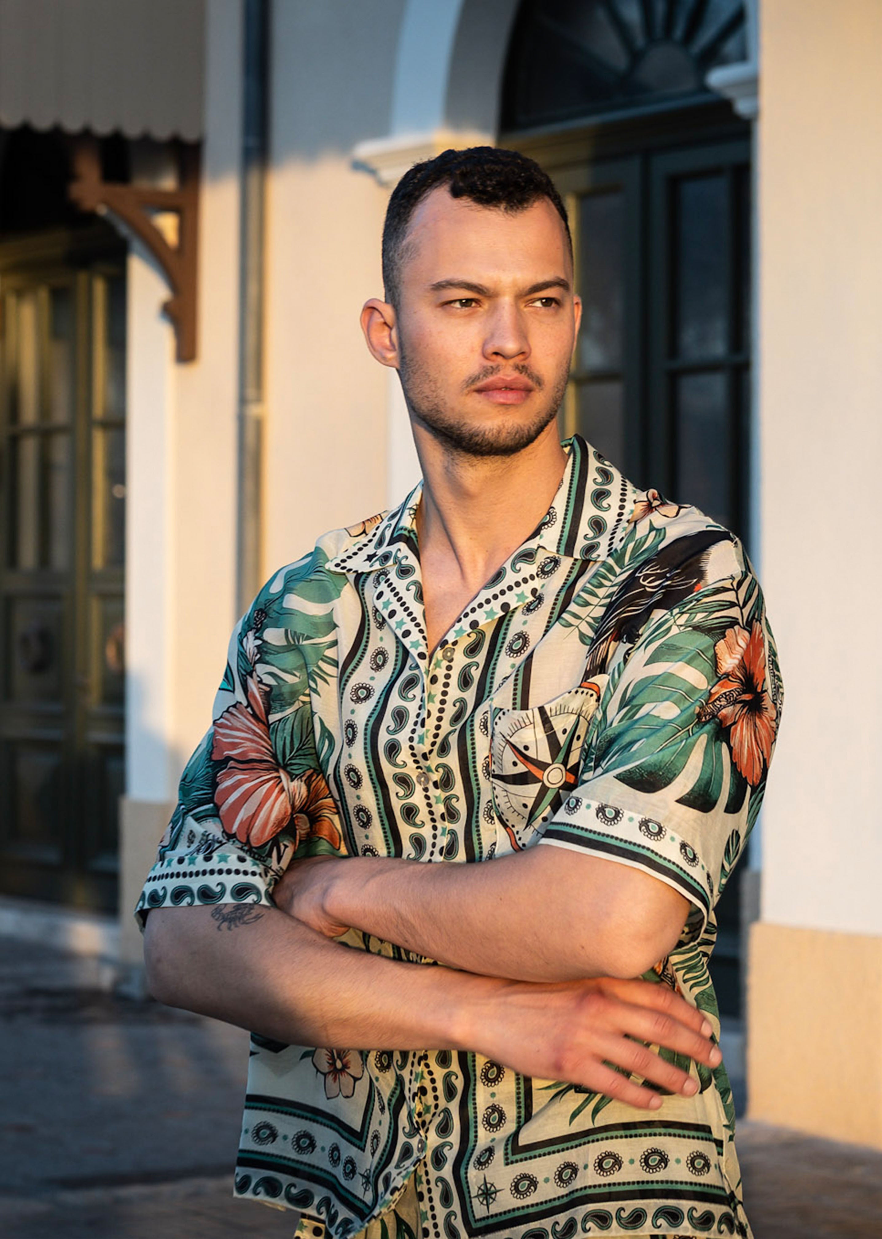 Flamands Shirt - Tropical Bandana