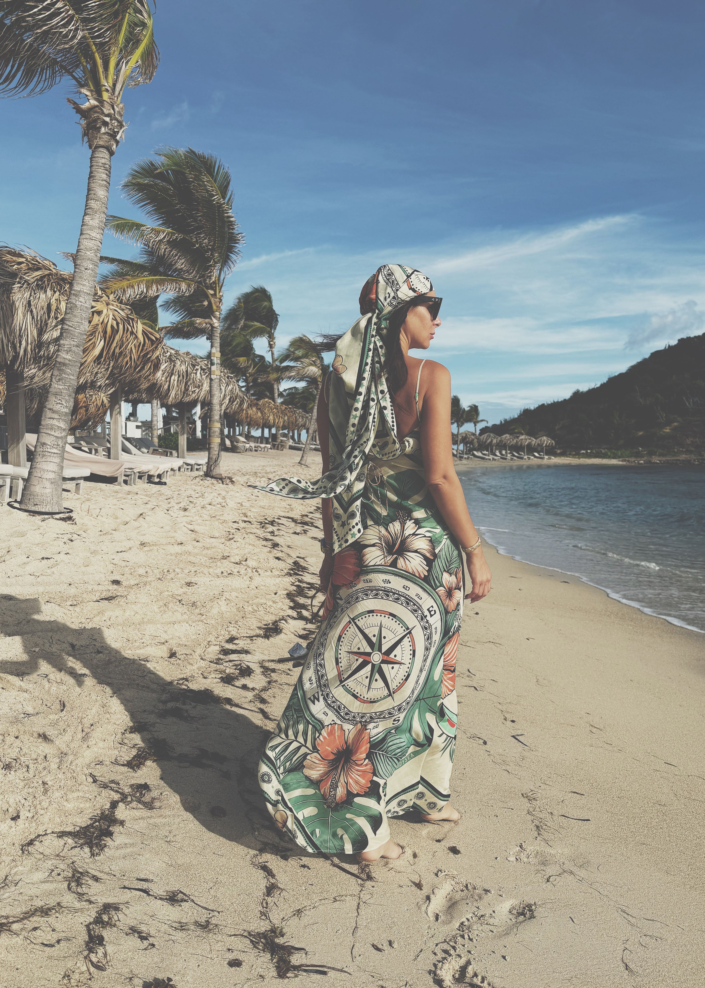 Elle Scarf - Tropical Bandana