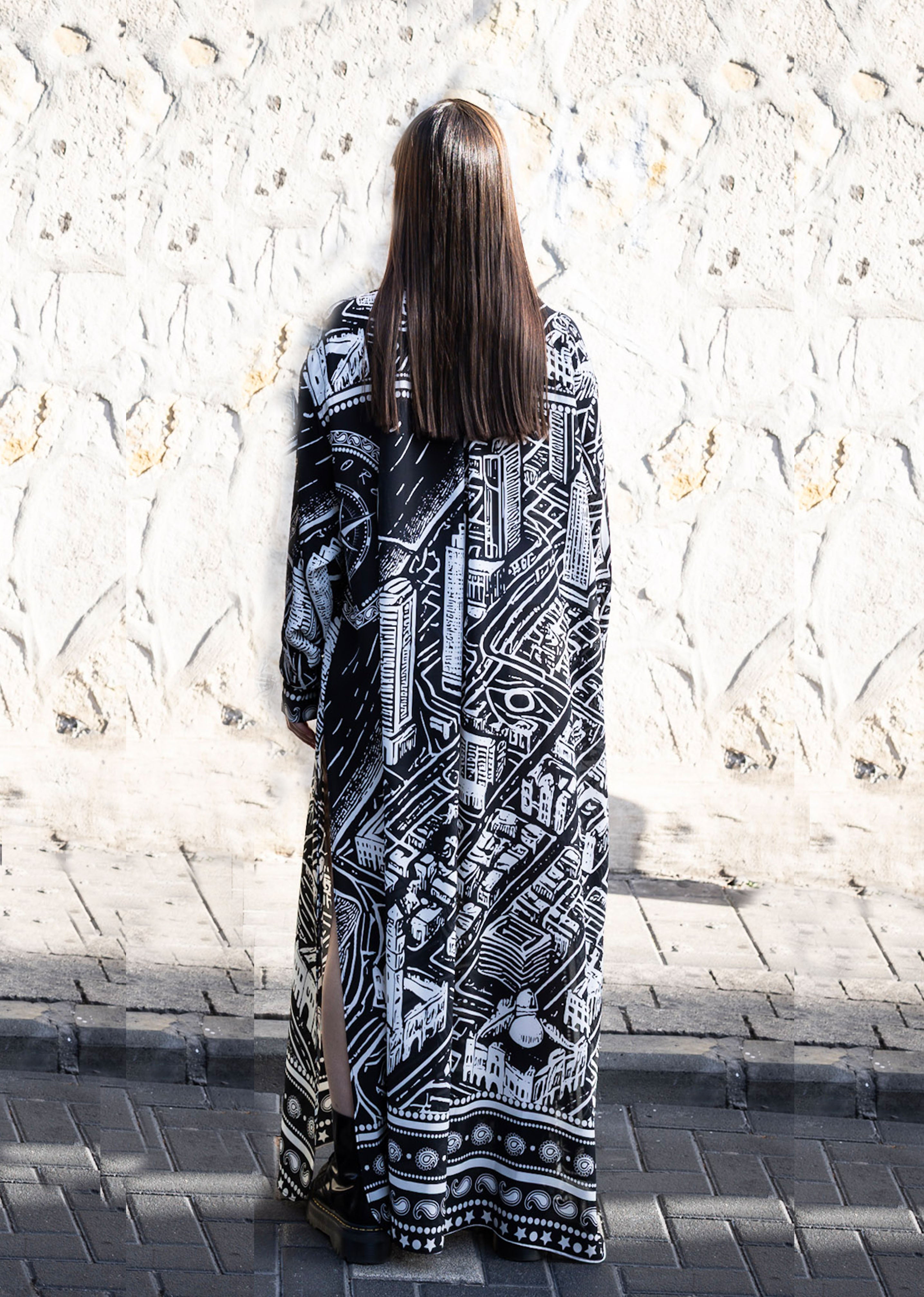 Gouverneur Maxi Shirt - Tel Aviv Forever