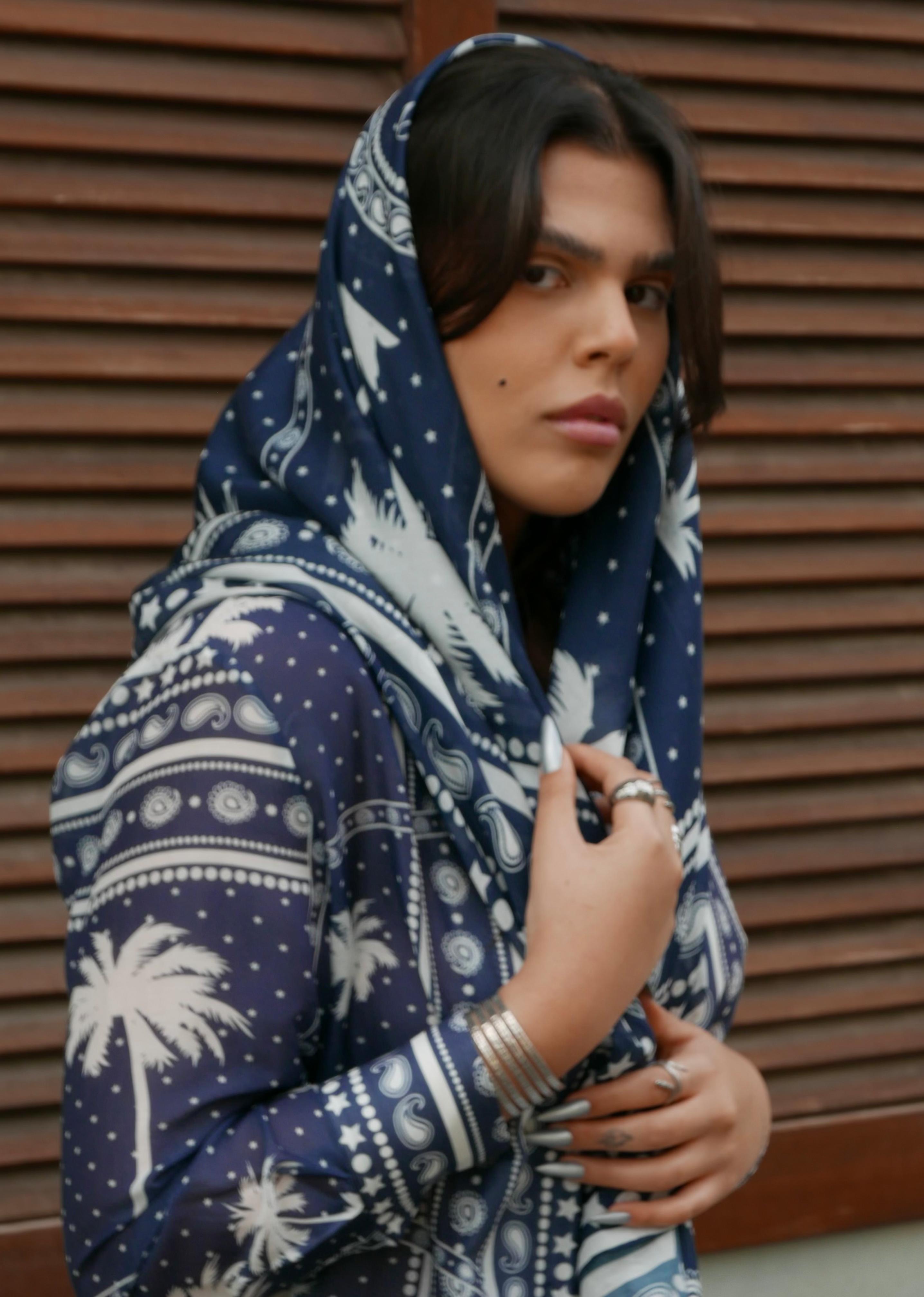 Elle Scarf - Paradise Blues