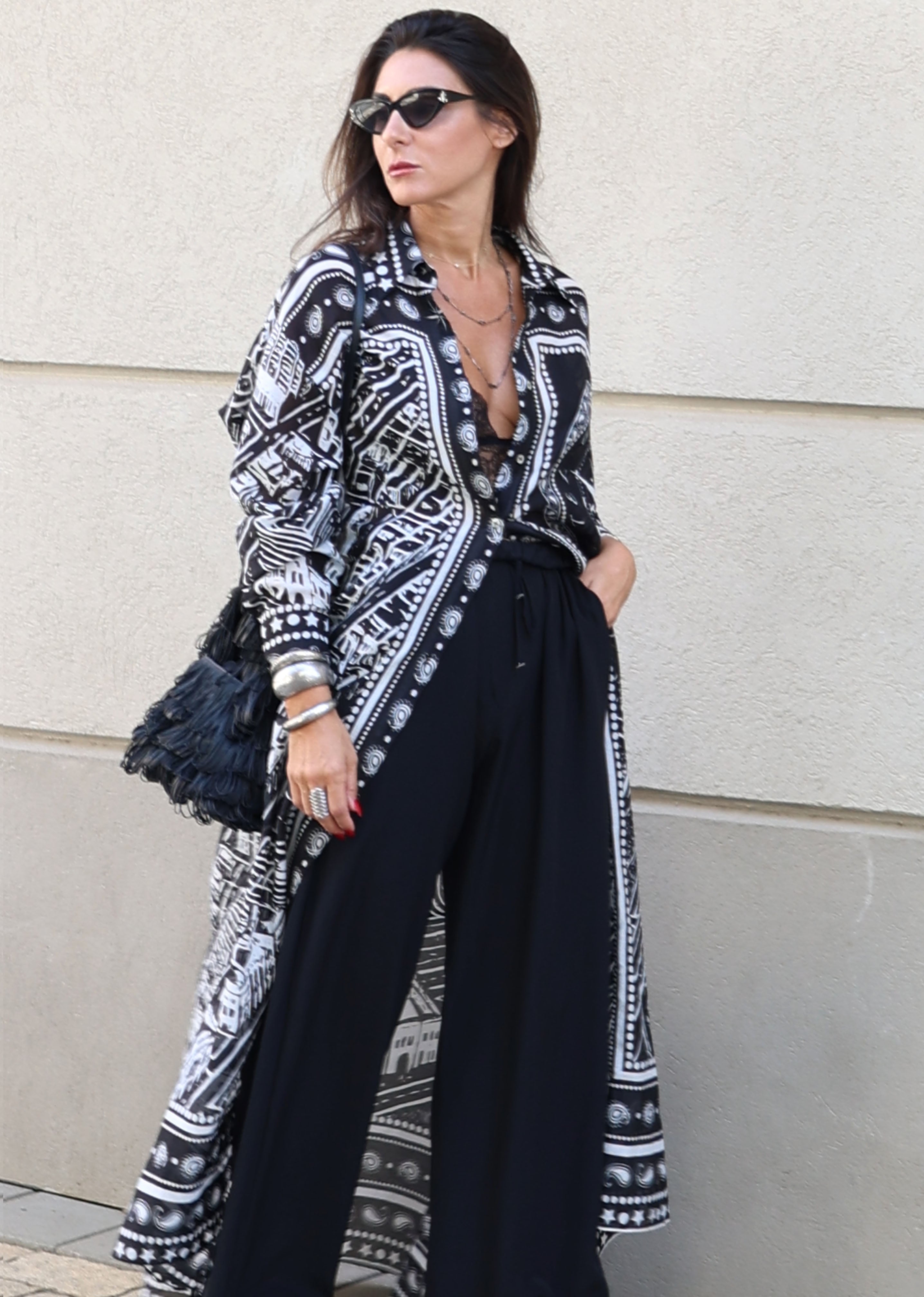 Gouverneur Maxi Shirt - Tel Aviv Forever