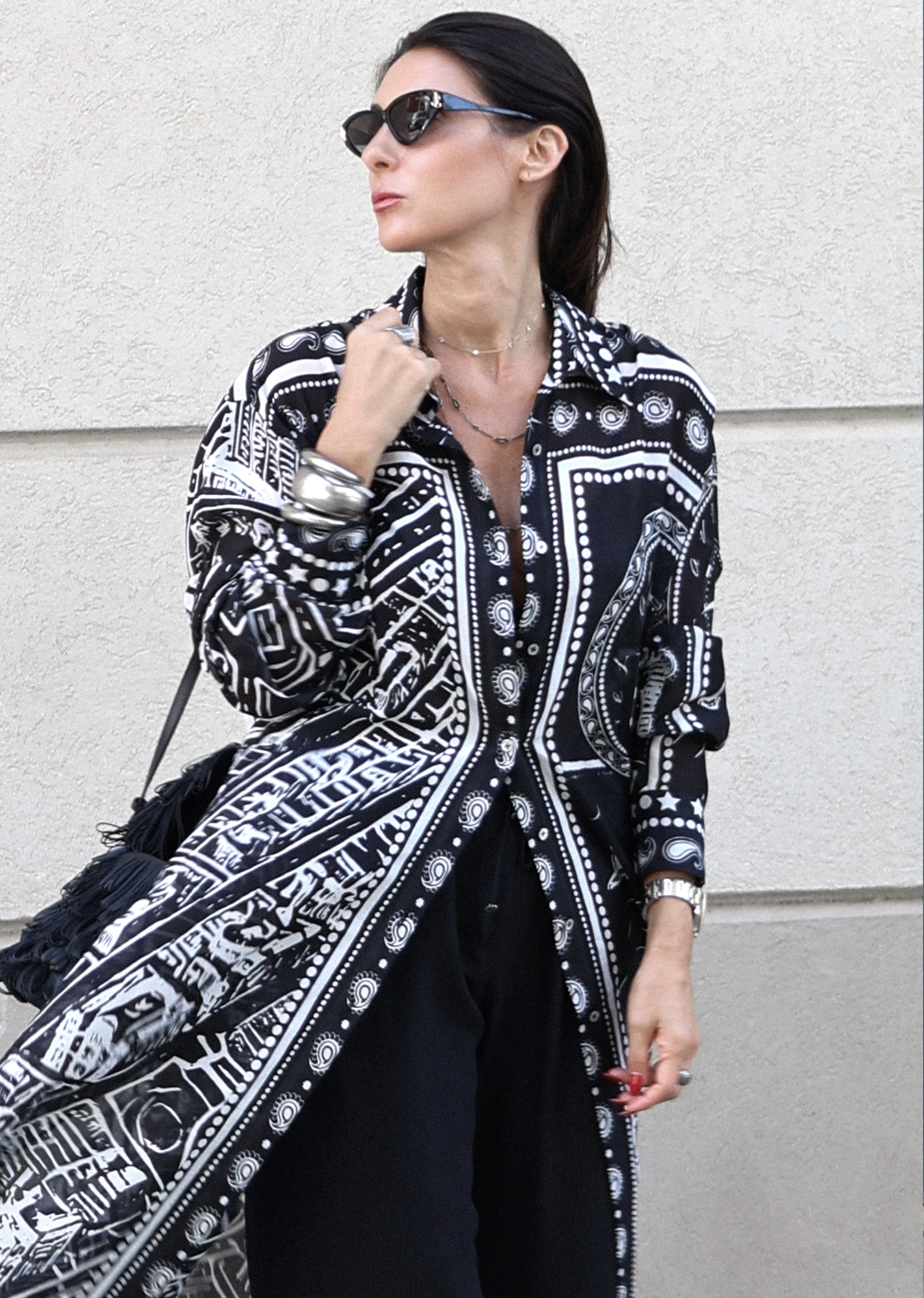 Gouverneur Maxi Shirt - Tel Aviv Forever