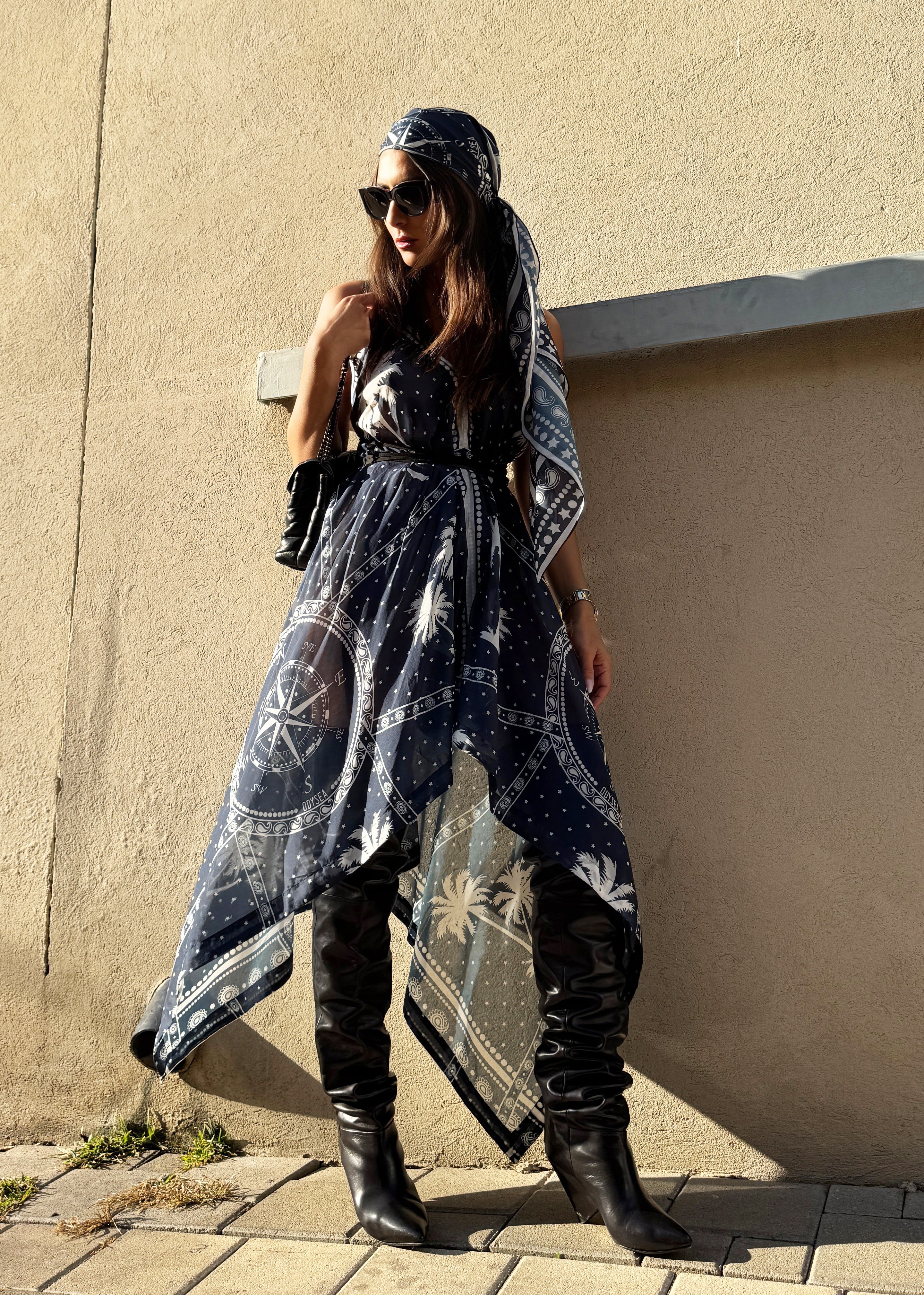 Tracy Dress - Paradise Blues