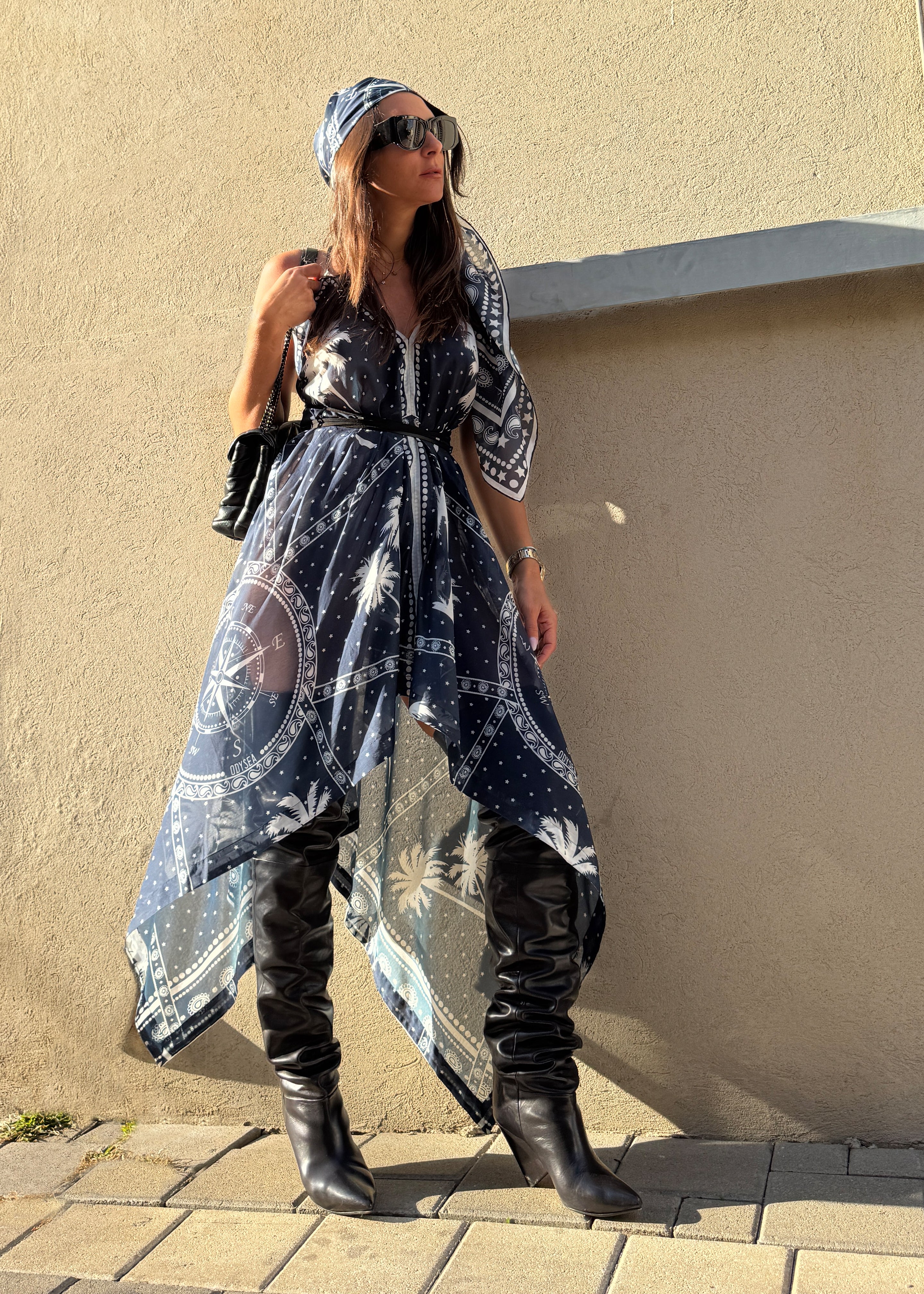 Tracy Dress - Paradise Blues