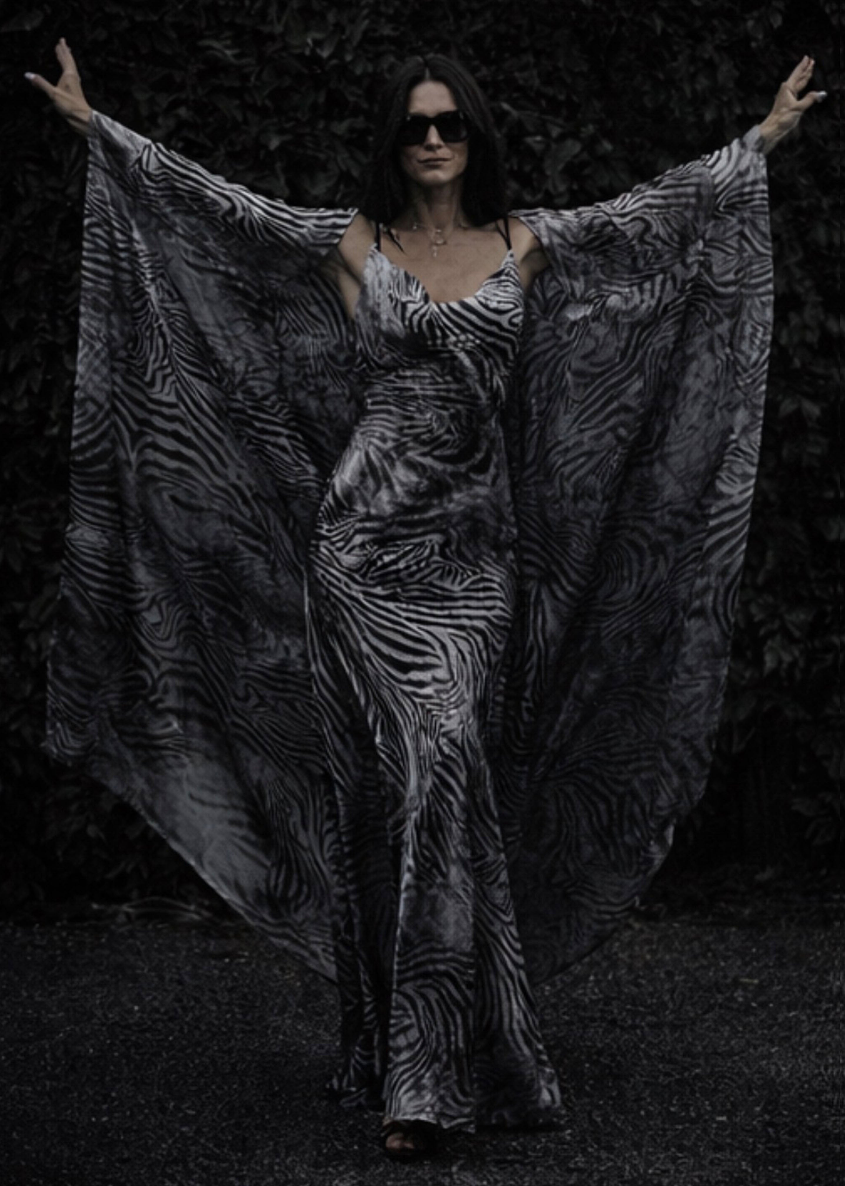 Eden Roc Dress - Zebra