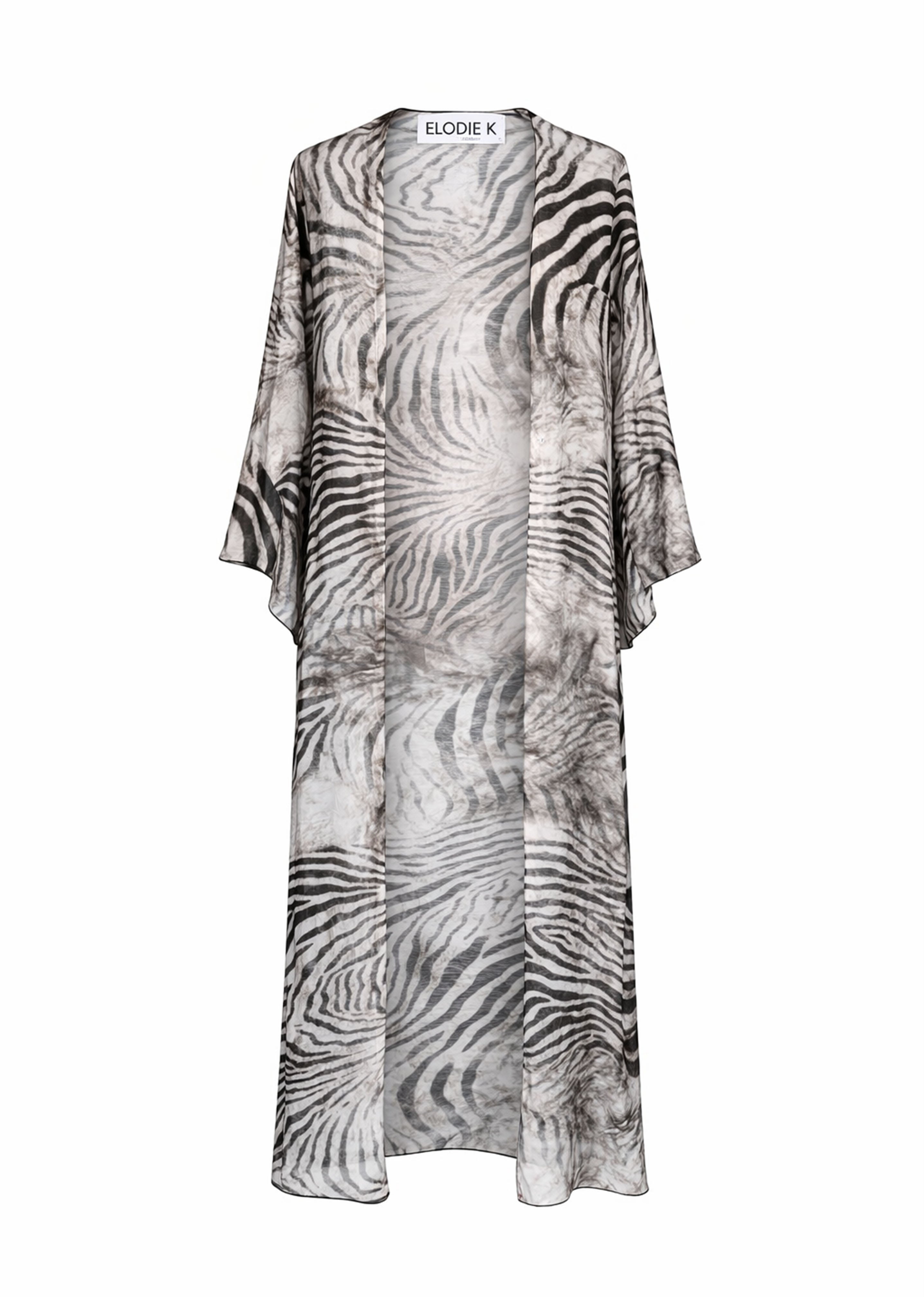 Gypsea Kimono - Zebra Silk