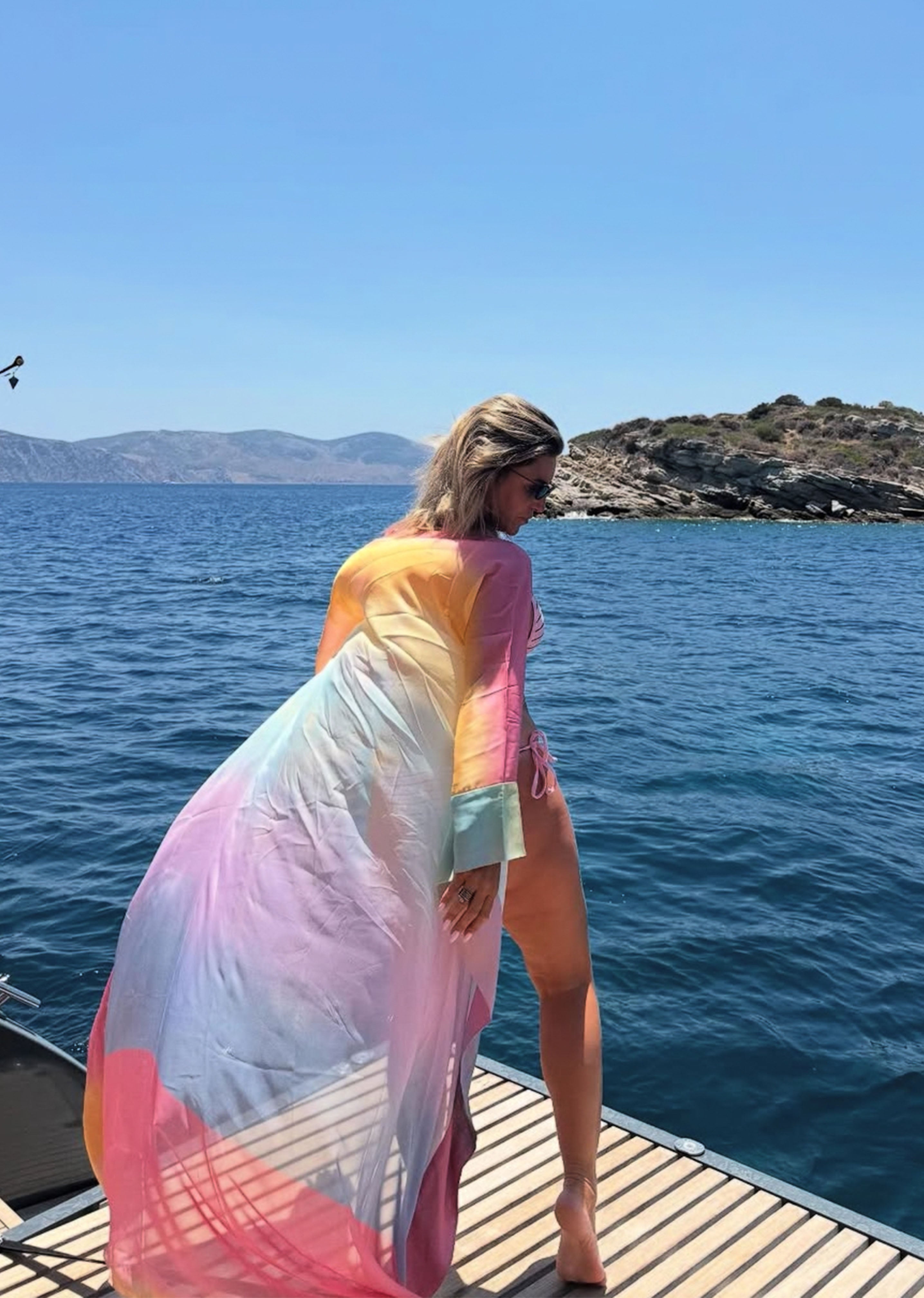 Gypsea Kimono - Malibu Sunrise